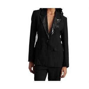 NEW STEVE MADDEN misha blazer in blk